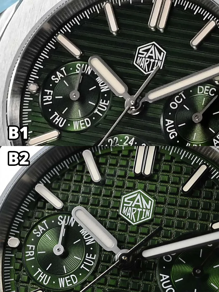 S*R様 サンマーティン　SANMARTIN アナログ自動巻き時計 ブロンズ SAN MARTIN 自動巻き 腕時計 ブロンズ