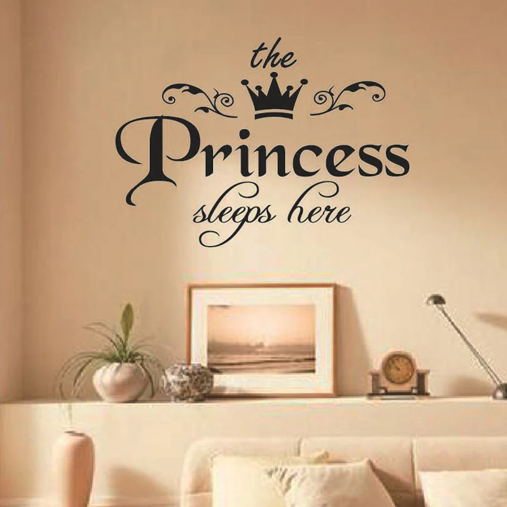 Princess Sleeps Wall Sticker 1