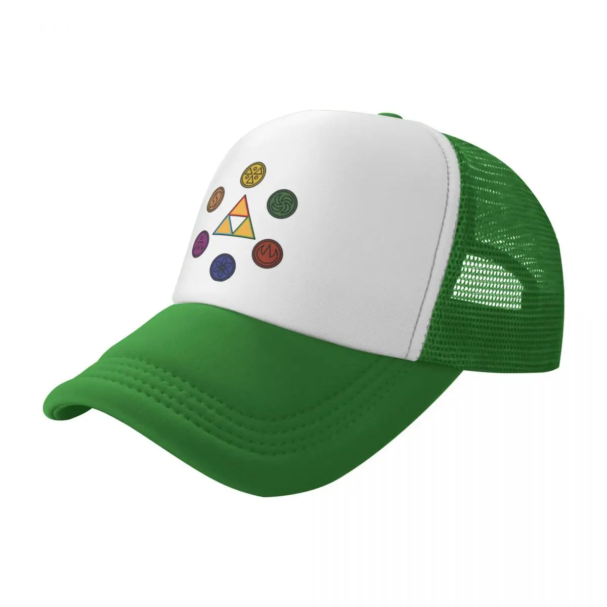 

Triforce W Sage Medallions Trucker Hats Unisex Baseball Cap