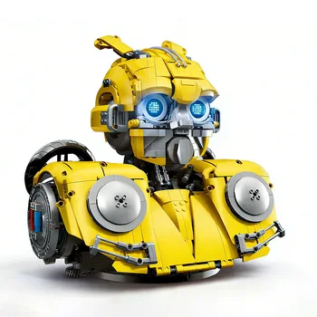 DISPONIBILE MOC Blocchi di Costruzione Tecnici Classici Robot Mech, Modello Mezzo Corpo e Testa, Mattoncini da Assemblare, Giocattoli per Bambini, Regalo di Compleanno