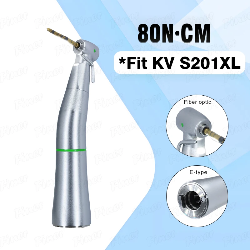 Against Implant Angle 20/1 Fiber Optic Dental Implant Handpiece Dental Implant Contra Angle Handpiece for K*VO Surgmatic S201XL