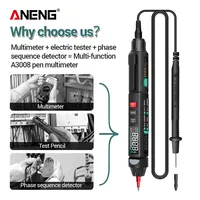 ANENG A3008 Digital Multimeter Test Pen 6000 Counts Auto Intelligent Sensor Electrical AC/DC Voltage NonContact Tester Pencil 2