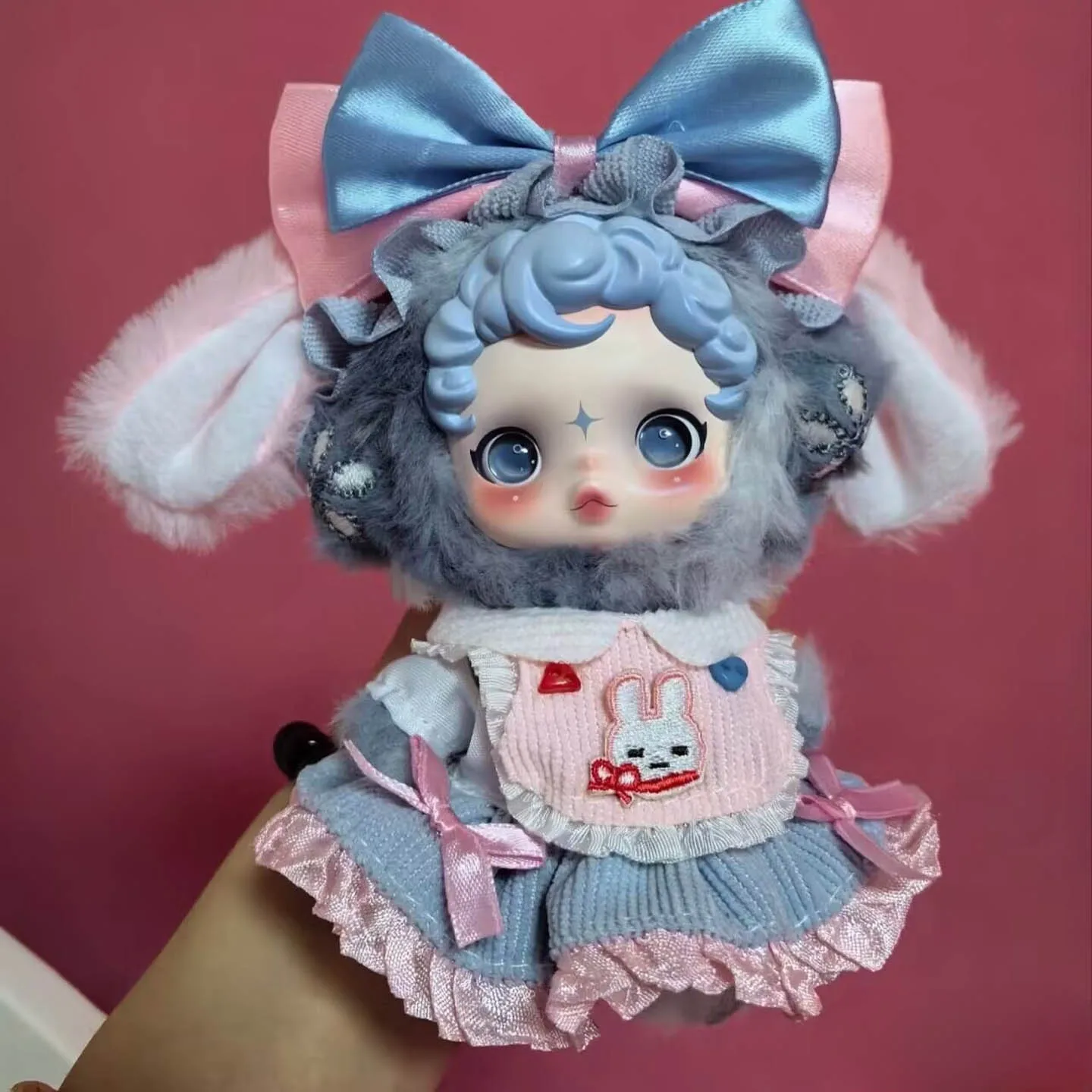 For Skullpanda V2/V1 10cm Vinyl Doll Clothes L'Impressionnisme Series Fashionable Cute  Doll Accessories for Doll Dress-Up Play