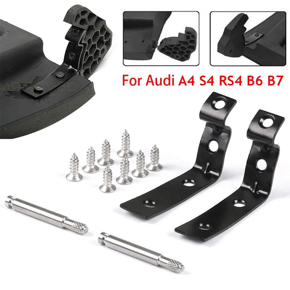 Car Glove Box Lid Hinge Snapped Repair Fix Kit Brackets 2X For Audi A4 S4 RS4 B6 B7 8E For Seat Exeo/ST 3R5 8E2857131 8E2857035 glove box lid glove box bracket