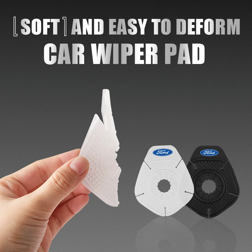 Car Windshield Wiper Bottom Hole Prevent Debris Protection For Ford Raptor Fiesta Focus 2 Mondeo Ecosport Shelby Edge Kuga MK4