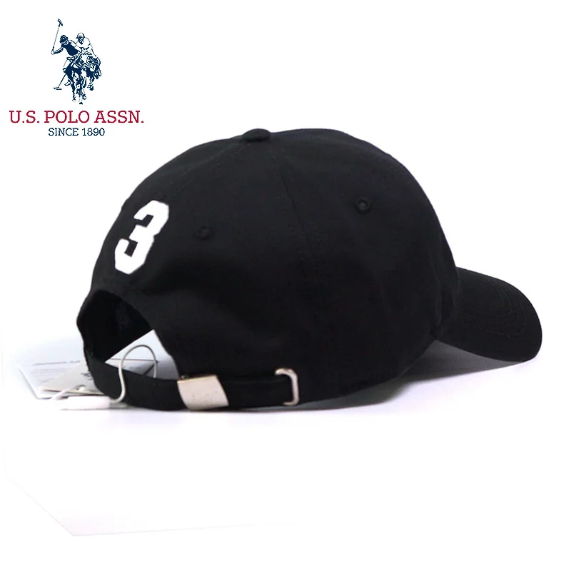U.S. Polo Assn.100% Cotton Adjustable Baseball Caps New Fashion Embroidery Logo Four-color Size Men's And Woman's Sun Hat 3