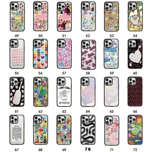 

49-60 Upgrade Acrylic Black Border Phone Case Cover for IPhone 11 12 13 14 15 Pro Max Case for IPhone 15 Pro Max