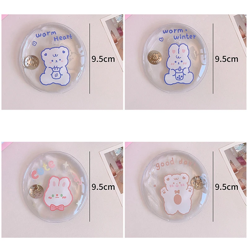 Mini Winter Reusable Gel Hand Warmer Cute Cartoon Instant Self Heating Pack Stove Hand Warmers