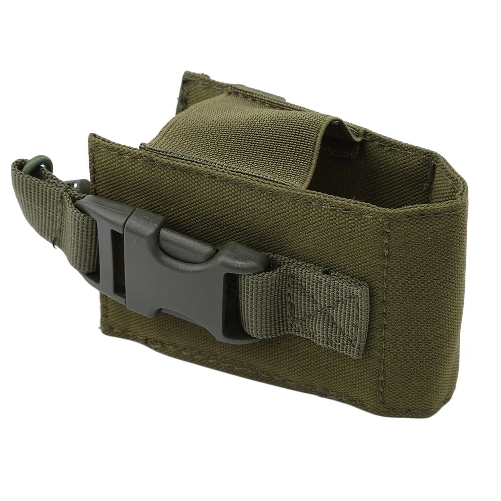 2022 Tactical Radio Pouch Hunting Walkie Talkie Holder Interphone Hanging Bag Military Molle Nylon Magazine Pouch Pocket Caza - Image 5
