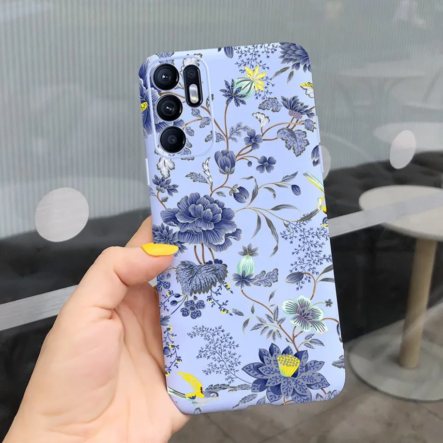 Fashion Flowers Patterned Soft Back Protector Cover
