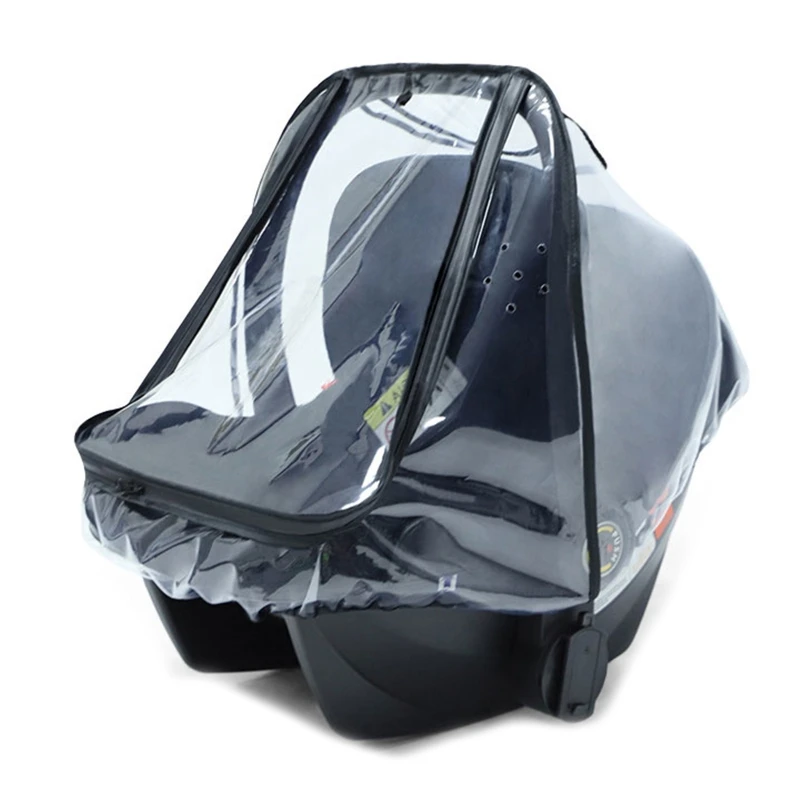 BabyCarSeatRainCoverFoodGradeEVAStrollerWeatherShield