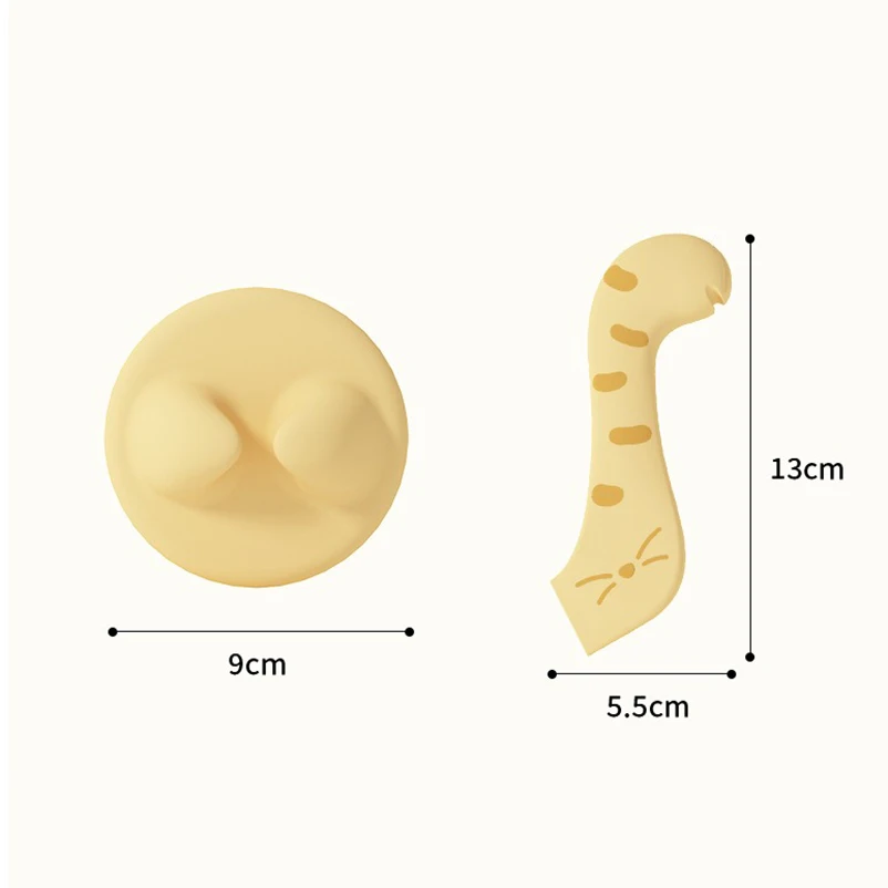 Pet spoon cute multifunctional canned wet food feeding spoon Silicone sealable lid cat and dog feeding accessories