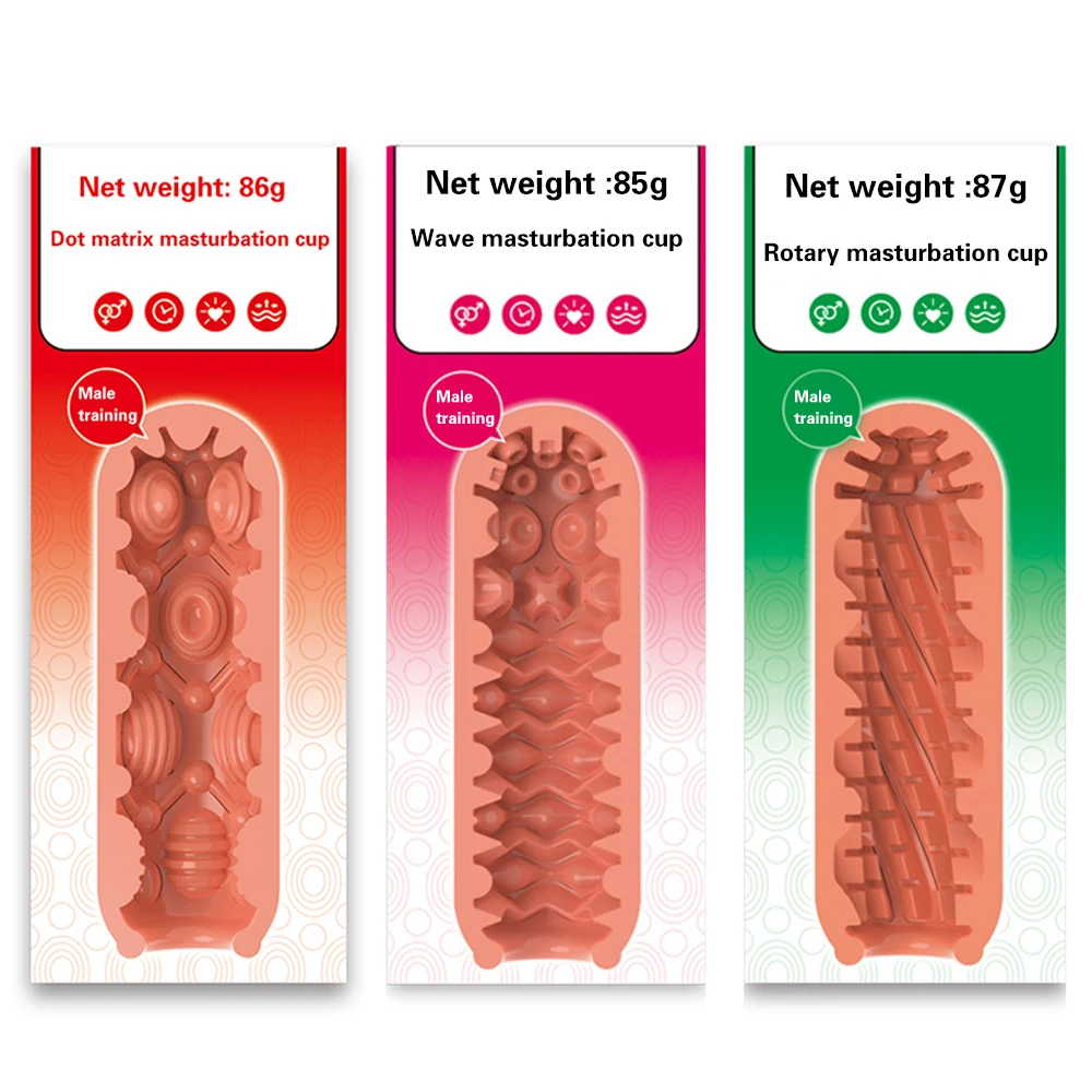 Male Masturbator Cup Manual Silicone Portable Sucking Airplane Cup Soft Vagina Blowjob Pocket Pussy Masturbation Sex Toy For Men male masturbator male masturbator cup male masturbation aid