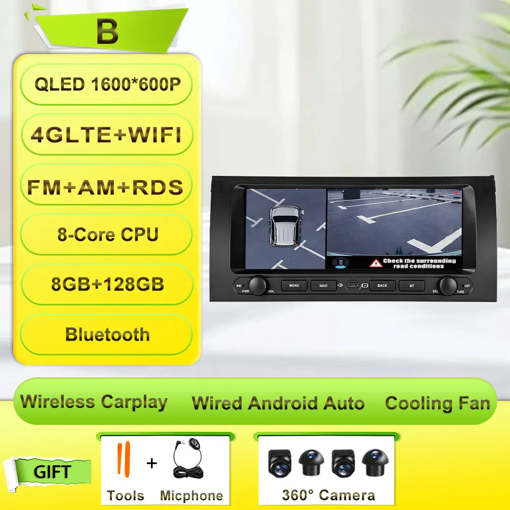 B 8GB 128GB 360