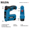 HILDA Air Nail Gun Furniture Pneumatic Gun Wood Frame Stapler Pneumatic Tool Power Tools with 2000pcs Staples 6