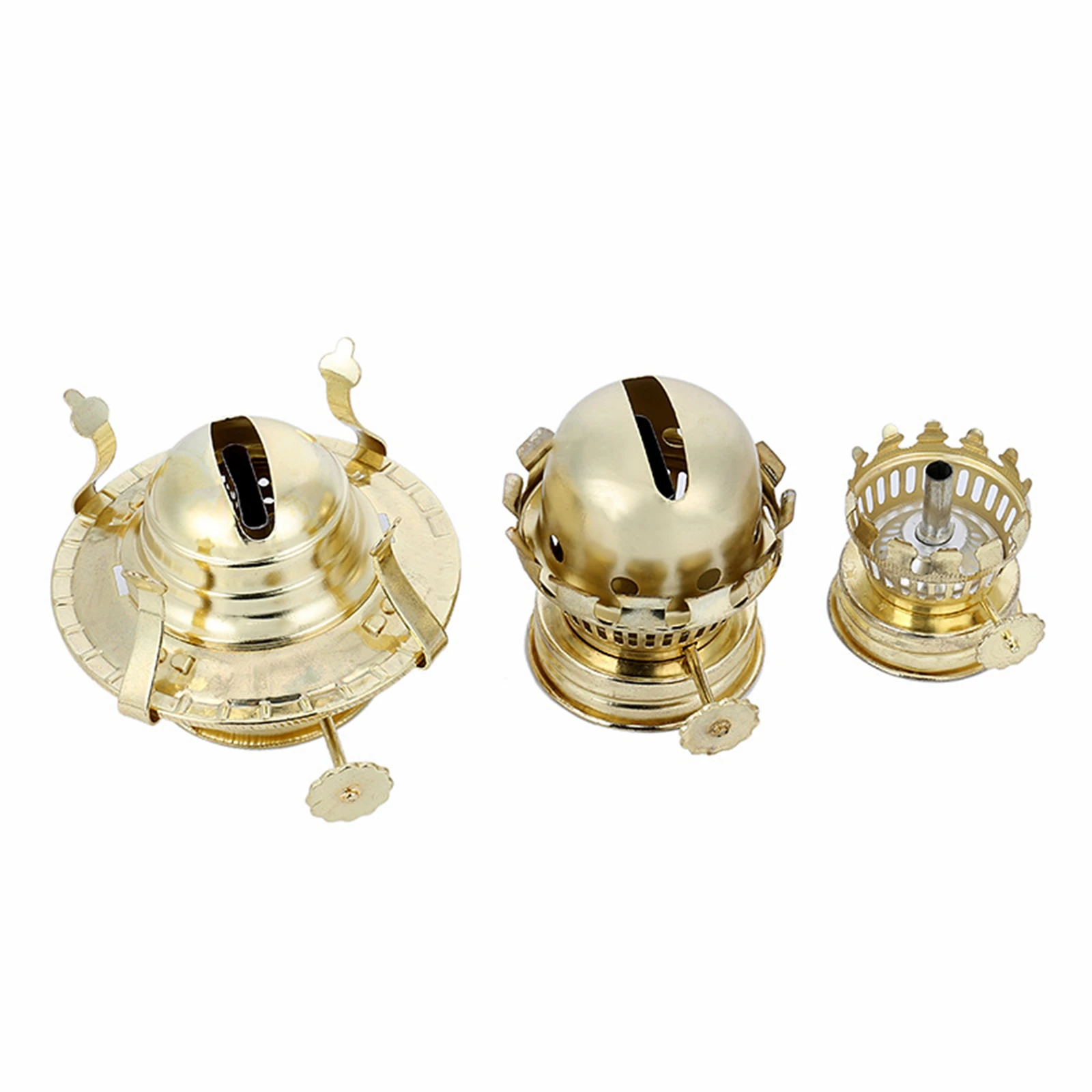 Ricambi Per Lampade A Petrolio: Bruciatore Per Lampada A Petrolio Per Vetro Vienna Ø 5  Ghiera Ø 5,8  Art. Rlp 03 - Foto 14