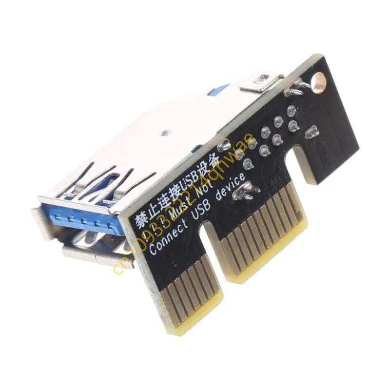 Miner 최신 USB 그래픽 연장 케이블용 PCI-E 라이저 카드