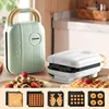 650W Electric Sandwich Maker Multifunctional Fast Breakfast Maker Home Takoyaki Pancake Waffle Maker Toaster Cooking Tool 220V 1