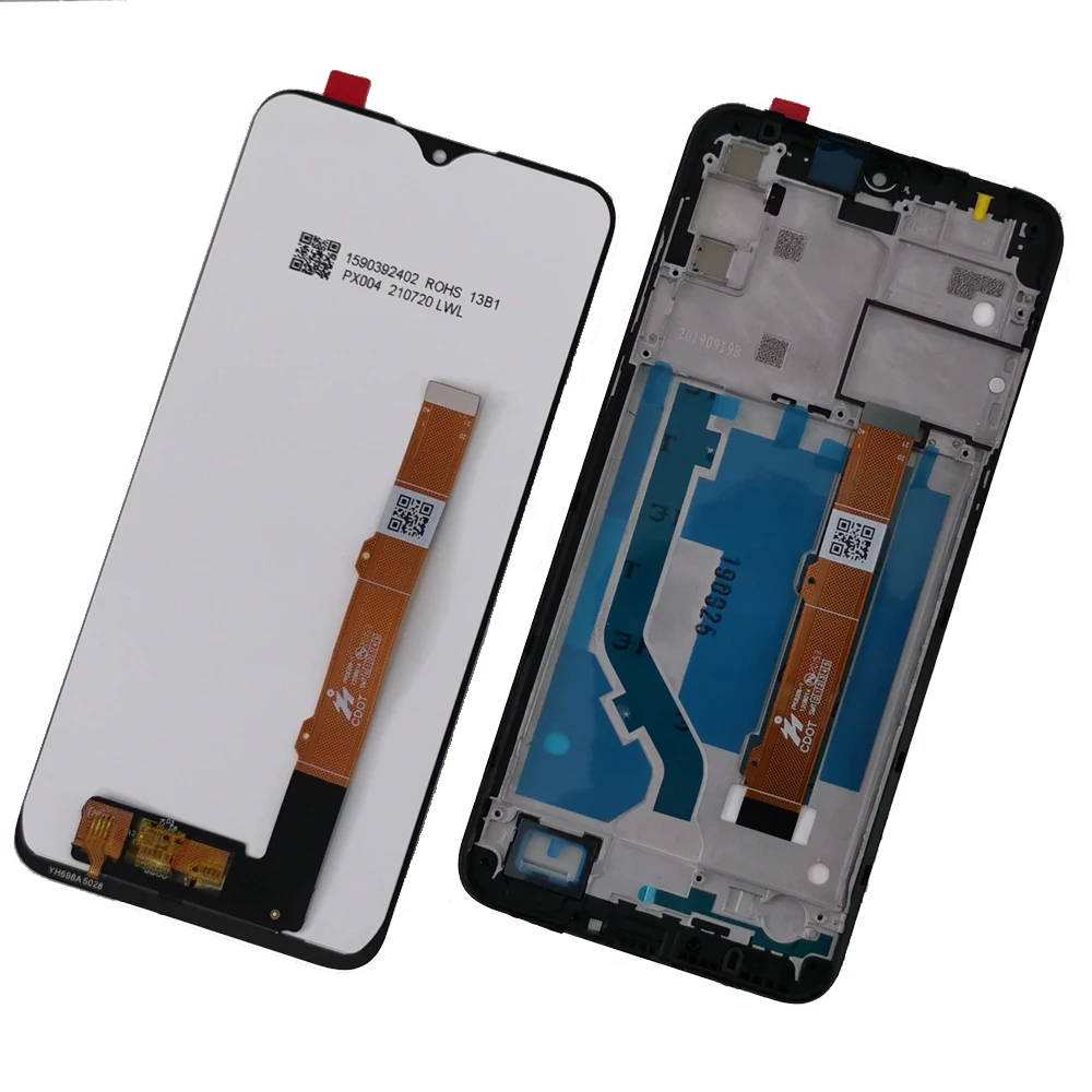 For ALCATEL 3L 2020 LCD Display With Frame Panel Digitizer Assembly Repair Replacement Parts 5029Y 5029D 5029 LCD Screen