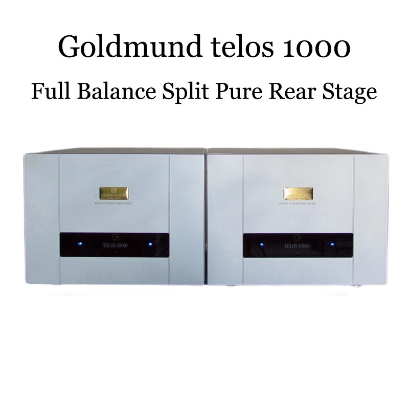 

Усилитель мощности Goldmund Telos 1000, 550 Вт * 2, Hi-Fi, полностью сбалансированный домашний высококлассный аудиоусилитель, копия искусственных элементов Goldmund