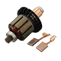 Armature With Carbon Brush For Makita DHP482 BHP482 DDF482 XPH10 DF482D DHP482RME DHP482RAE DHP482RFE DDF482RFE DHP482Z 1