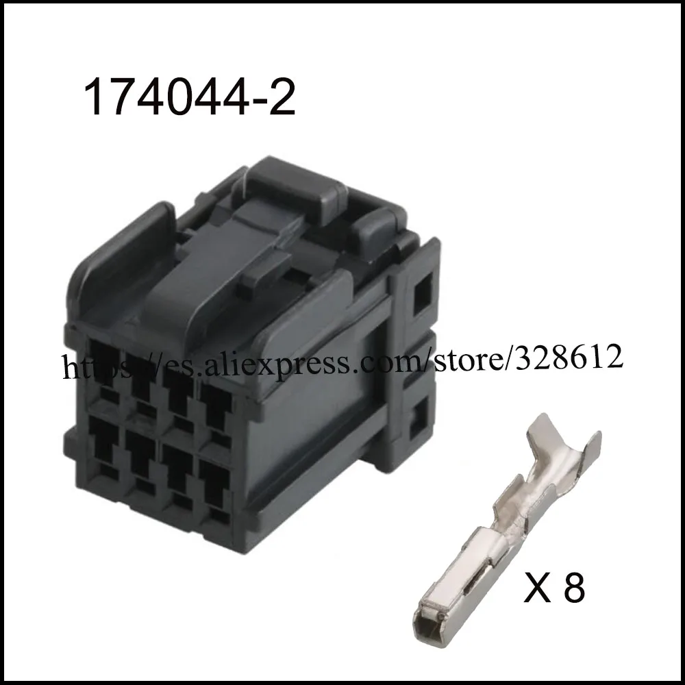 

200SET 174044-2 auto wire connectors pin Waterproof automotive connector female wire Plug socket