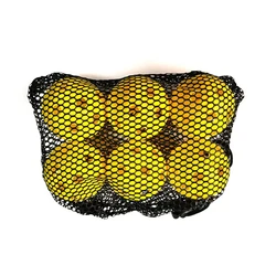 Enhanced Indoor Pickleball Training Balls with Airflow Design (6pcs yellow)
