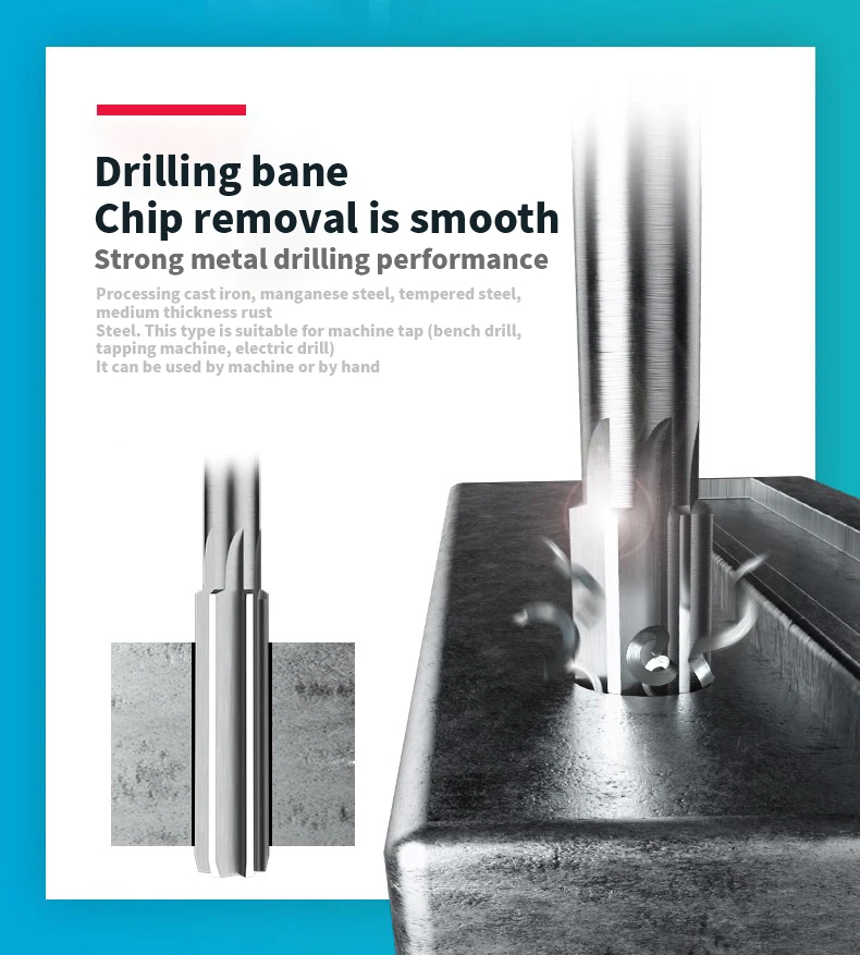 DRINYOUNG High precision Straight Handle HSS Machine Reamer Chucking H7 10.1 10.2 10.3 10.4 10.5-12.9mm Straight Flute Milling hss reamer steel reamer tools