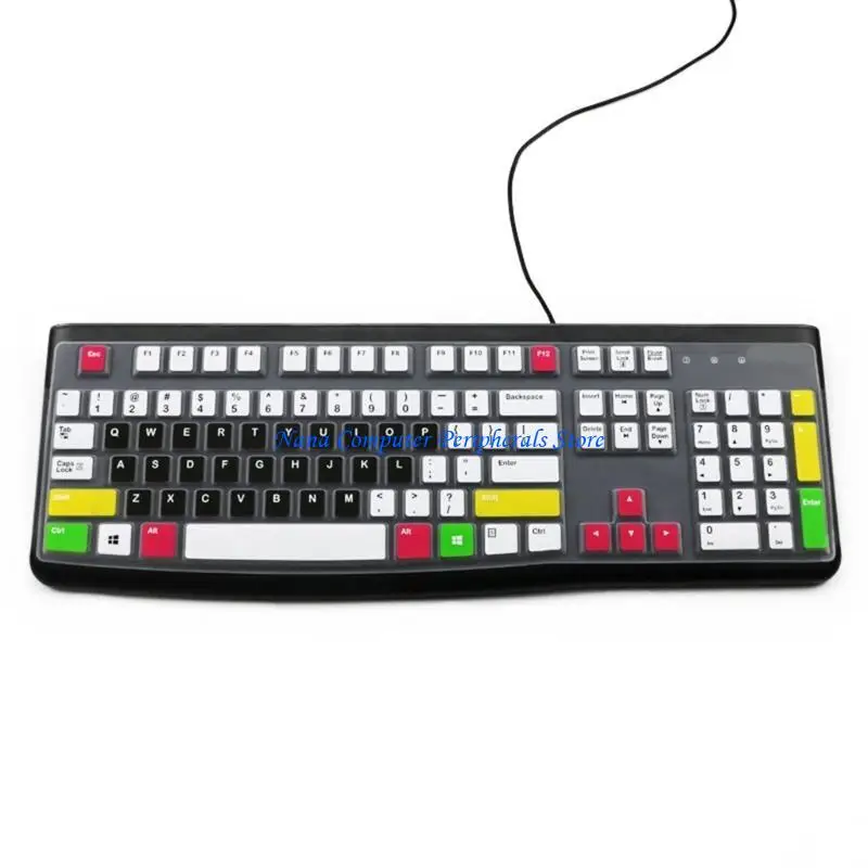 Waterproof Silicone Ergonomic Keyboard Protector Skin Replacement
