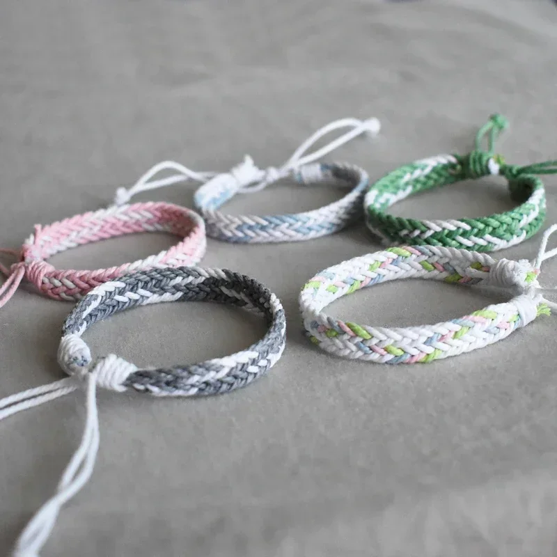 Ethnic Boho Bohemia Handmade Rope Men's Bracelets For Woman on Hand Man Charm Women's Bracelet & Bangles Jewelry Gift New