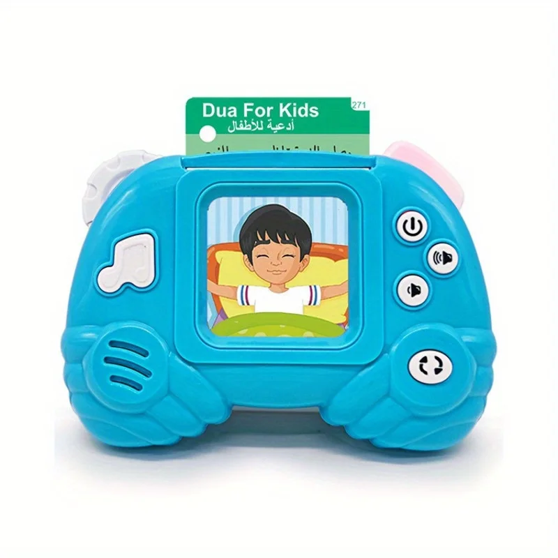 아랍어 영어 사운드북, 조기 언어 학습 198 카드, 396 단어 카드, 읽기 기계, 플래시 카드, 읽기 공부 장난감