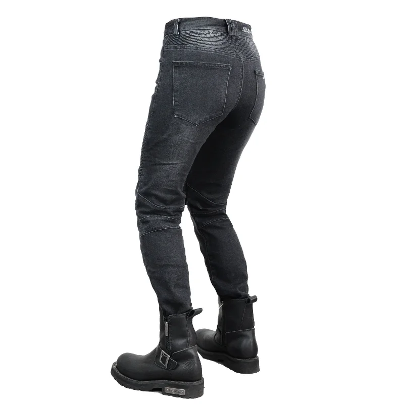 패션 여성용 보호 오토바이 청바지, 빈티지 스트레치 2026 안티폴 바이커 라이딩 팬츠