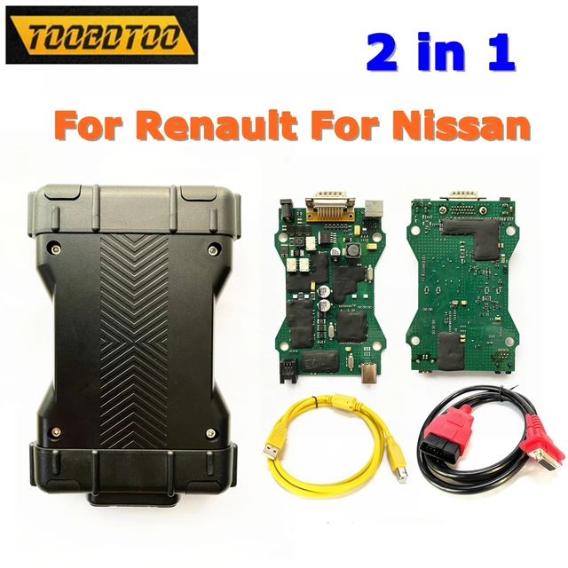 High Quality v227 Renault CAN Clip Diagnostic Interface With DELL