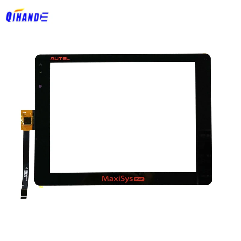 Toque Compatível para Autel Maxicom Mk906 Sistema de Diagnóstico Capacitivo Digitador da Tela Toque Sensor Painel Vidro Novo