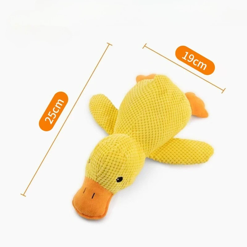 Plush Duck Sound Dog Toy 6