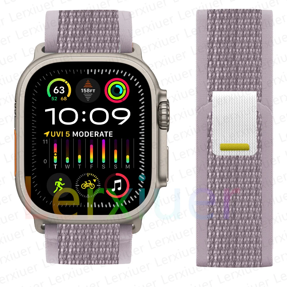 Nylon Sports Bracelet Trail Loop for Apple Watch – Versatile and Durable Strap
