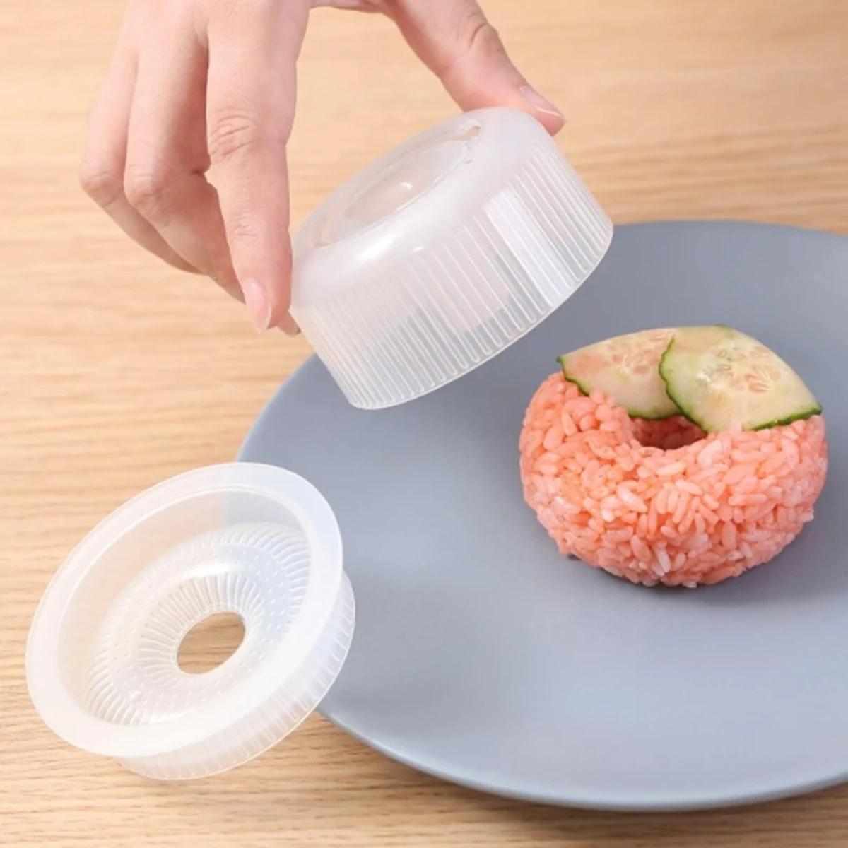 Unique Sushis Mold Make Delicious Doughnuts Rice Balls Press Mold Sushis Maker Bento Decoration DIY Tool B03E