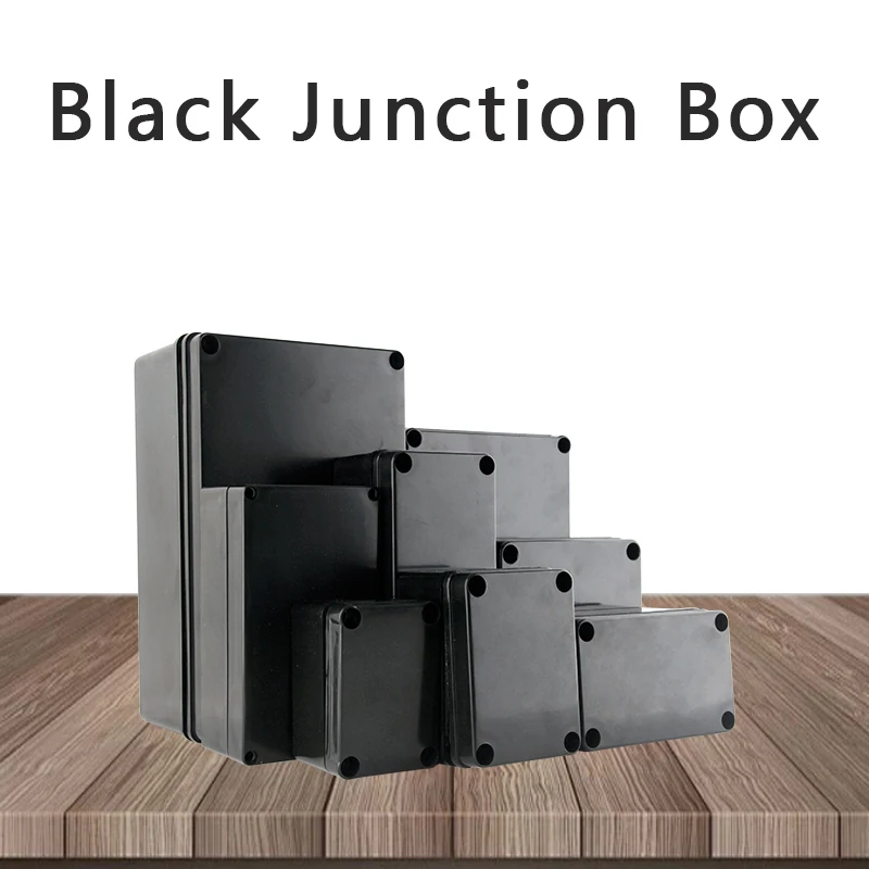 IP67 Waterproof Flame Retardant Junction Box ABS Plastic Outdoor Electronic Project Enclosure Screw Cable Housing electrical junction box electrical box electrical distribution box electronic enclosure case
