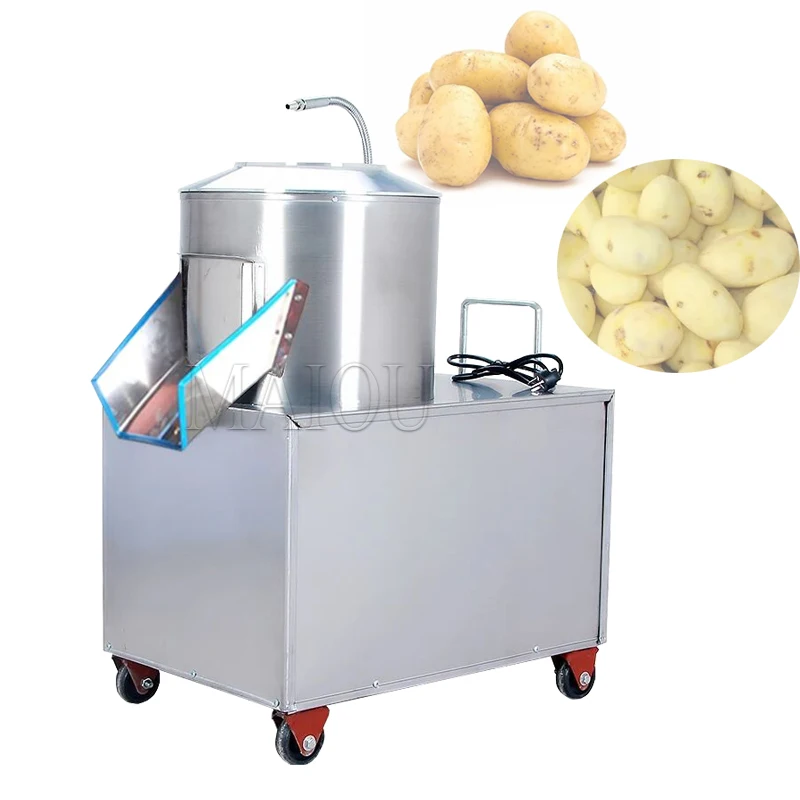 

Industrial Vegetable Washer Peeler Spinach Cleaning Potatoes Peeling Sweet Potato Washing Machine