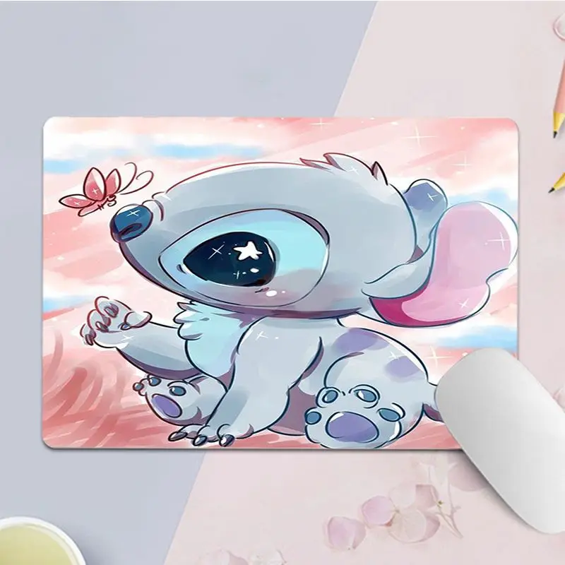 Disney dos Desenhos Animados Lilo & Stitch Animação Gabinete Gaming Computador Portátil Mesa Tapete do Mouse Tapete de Mesa Notbook Padmouse Esteiras de Jogo - Imagem 3