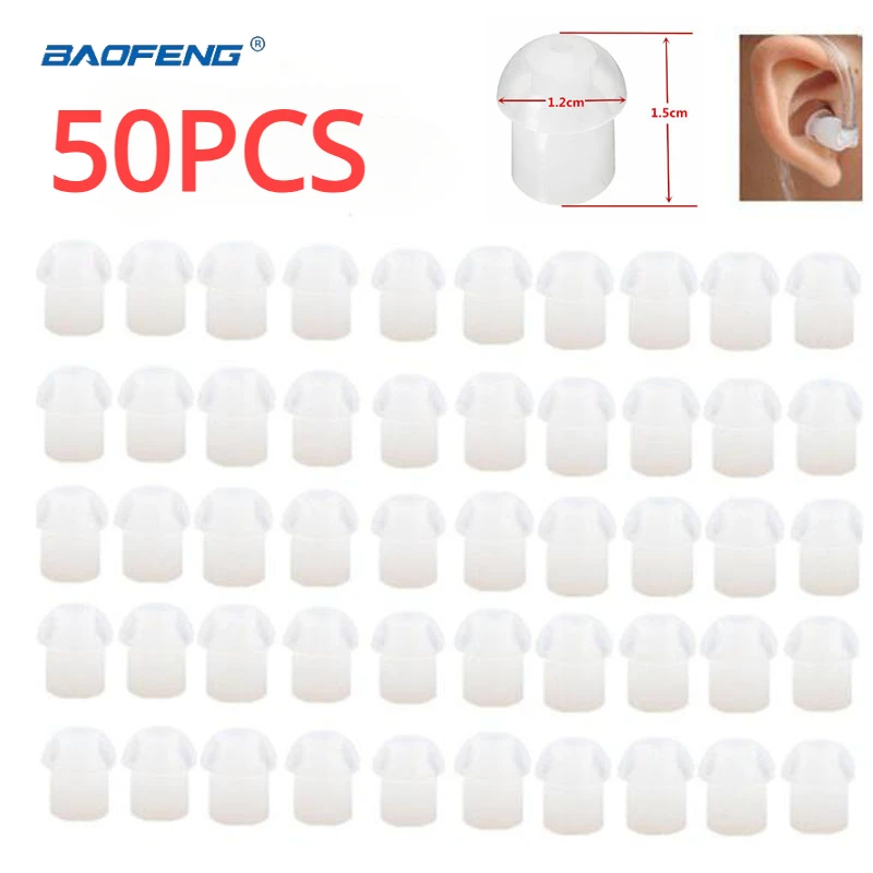 50pcs-replacement-silicone-rubber-mushroom-eartips-ear-tips-earbuds-for-acoustic-coil-air-tube-style-ptt-mic-earpieces-headset