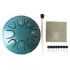 Balmy Drum For Kids Steel Tongue Drum 8 Notes 4 Inch Tongue Drum Instrument Hand Pan Drums With Drum Sticks Audio Stickers And 1