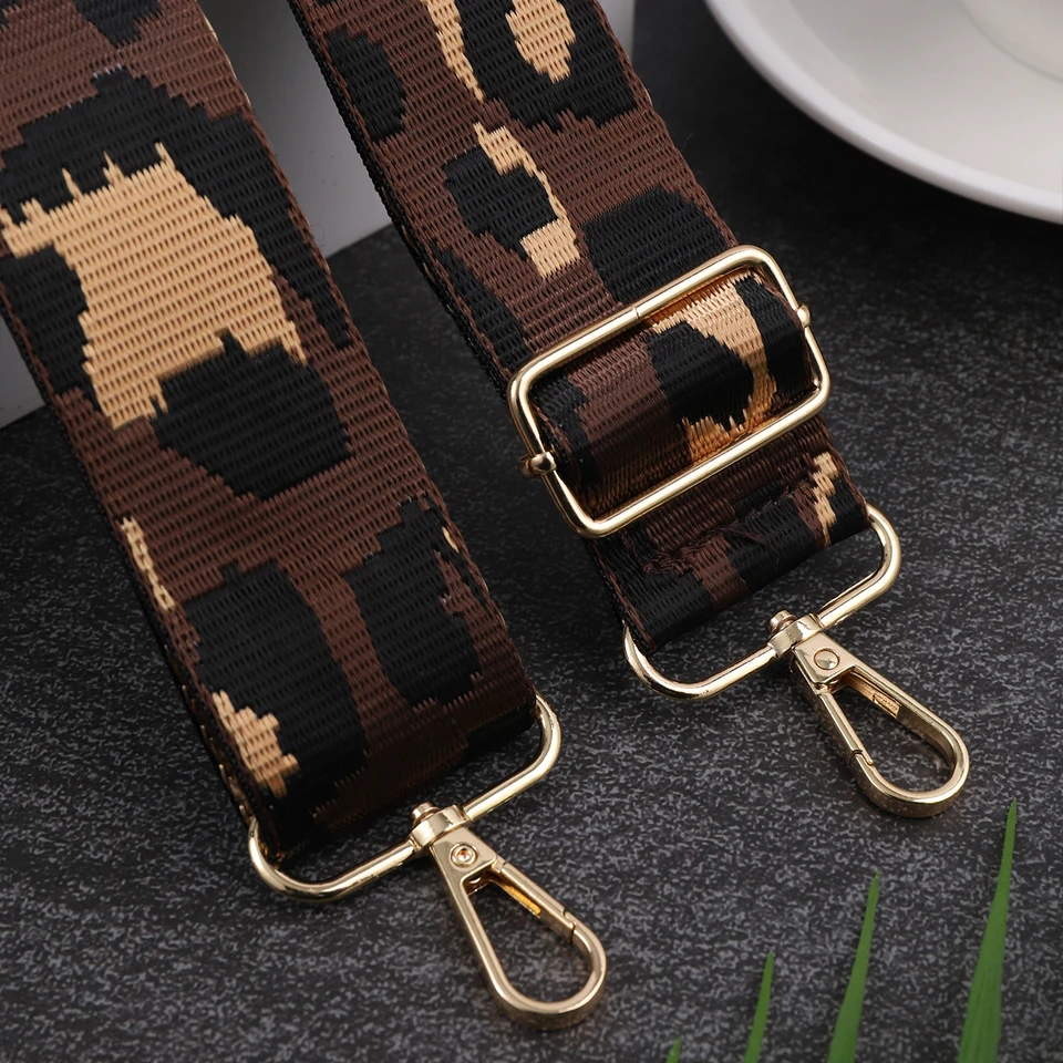 Nuova elegante tracolla con stampa leopardata Accessori per borse