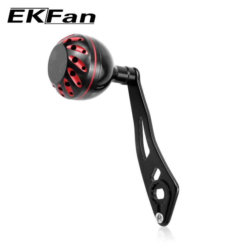 

EKFan New Promotion Sale 90MM 100MM Alloy Handle 35MM 38MM Knobs For 8X5MM Holes Fishing Bastcast reel DIY