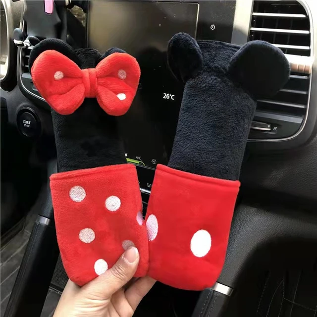 2 pezzi copertura della cintura di sicurezza dell'auto Bowknot donne  bambini bambino cartone animato peluche protezione della spalla adorabili  accessori per auto imbottiti - AliExpress