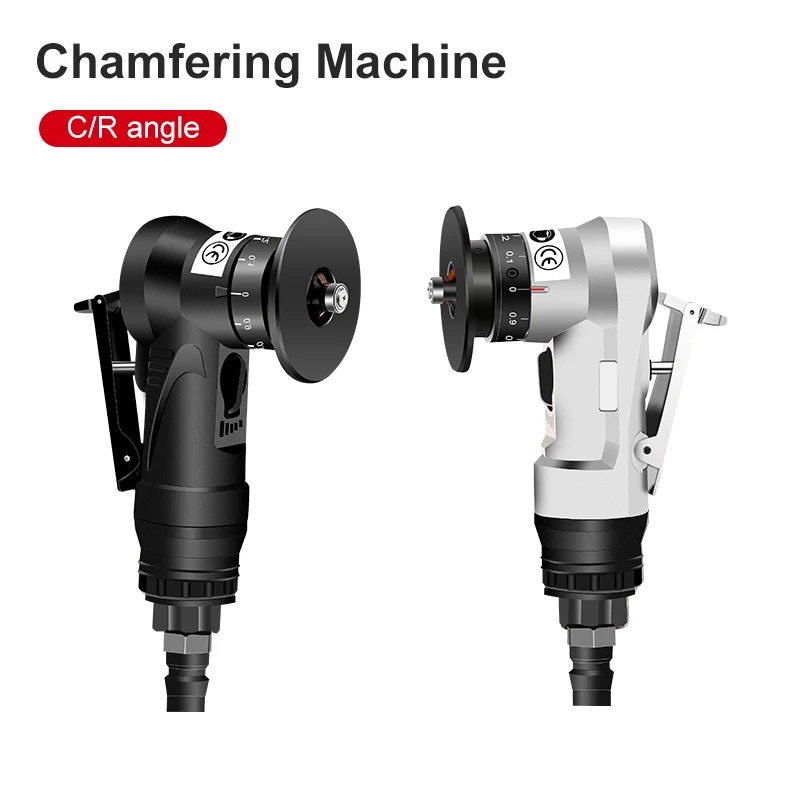Small Pneumatic Chamfer Arc Air Chamfer Straight Line Chamfer Tool 45 Degree Metal Trimming Machine Angle Grinder Dressing Tool 2pcs woodworking milling cutter double edged straight knife carving trimming knife cutting knife slotting woodworking tools