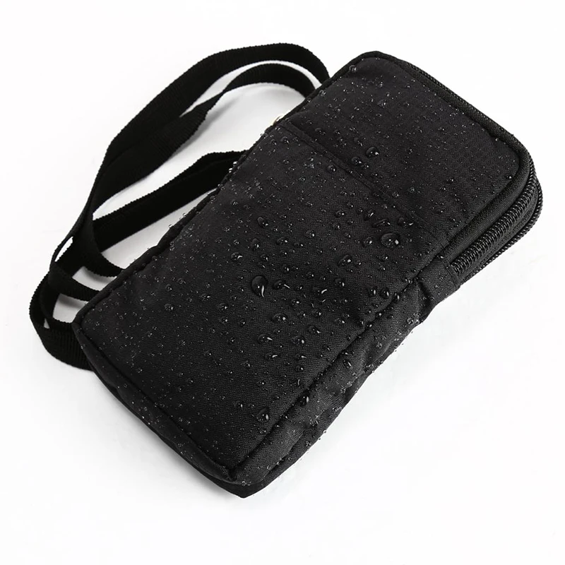 HAISSKY Hook Loop Belt Holster Phone Pouch - Universal Crossbody Storage Bag