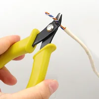Mini pince à fil affleurante de 3.5 pouces, pince diagonale, pince coupante latérale, nez Oblique, outils électroniques, petits ciseaux 3