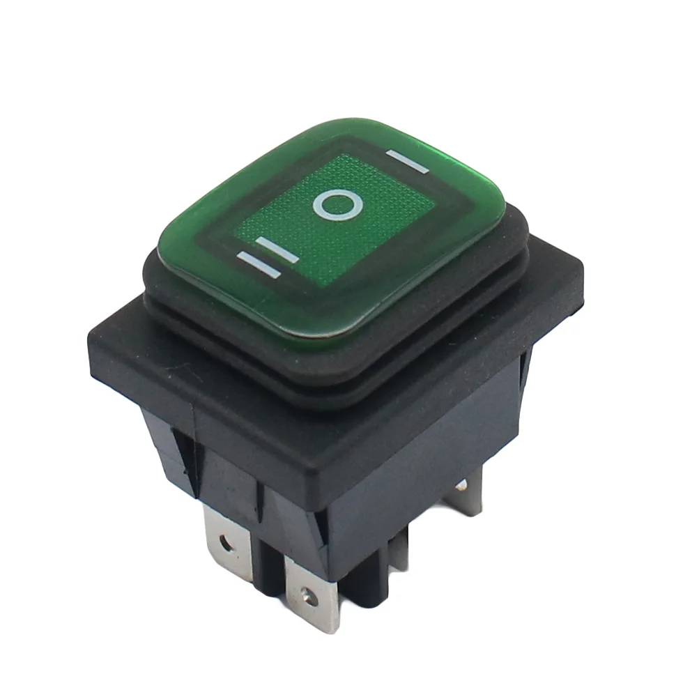 KCD4 Waterproof Switch Rocker Switch Power Switch 2 position/ 3 position 6 Pins  self-locking 16A 250VAC/ 20A 125VAC