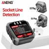 ANENG AC27 Socket Tester Voltage Test Socket Detector Ground Zero Line Polarity Phase Check Tool Circuit Checker  EU/US Plug 1